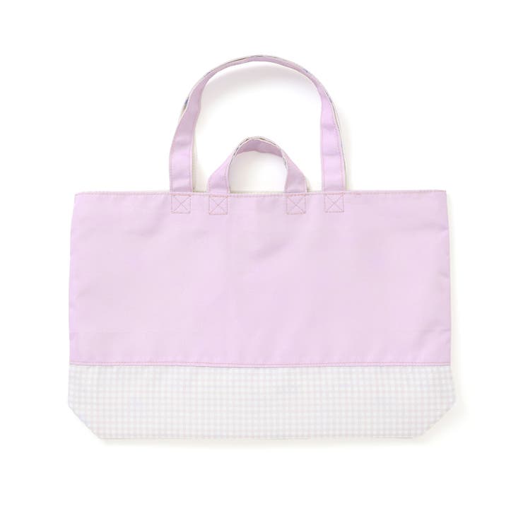 【お揃い】ハートポケット付きときめきモチーフ総柄リバーシブルレッスンバッグ | SLAP SLIP | 詳細画像9 