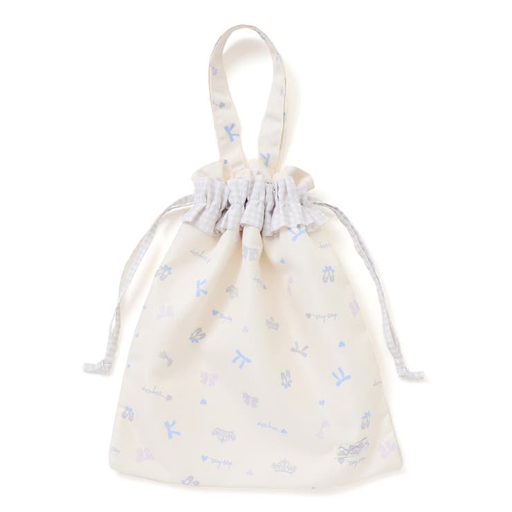 【お揃い】チェック切り替えプリント総柄お着替えバッグ | SLAP SLIP | 詳細画像10 