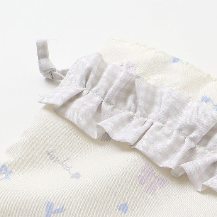 【お揃い】チェック切り替えプリント総柄お着替えバッグ | SLAP SLIP | 詳細画像12 