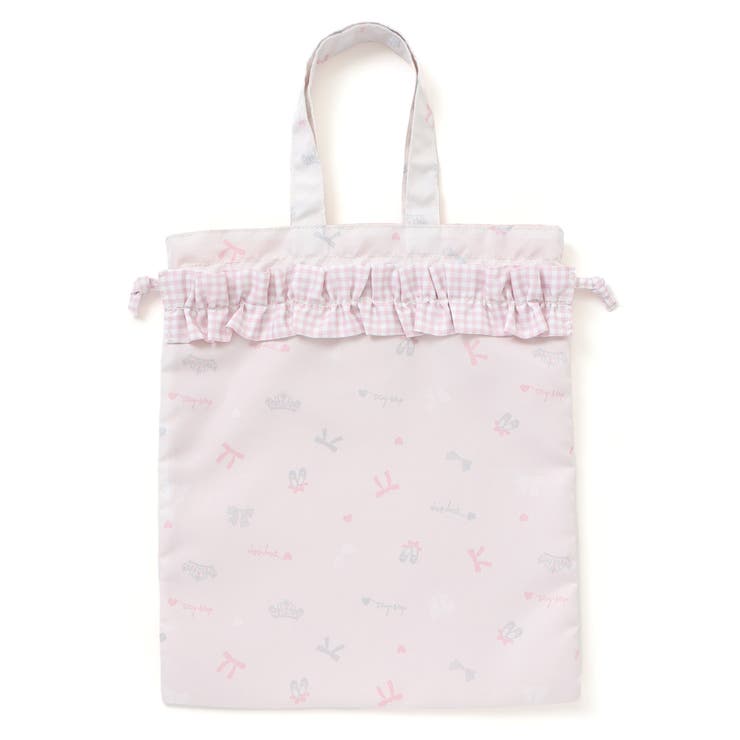 【お揃い】チェック切り替えプリント総柄お着替えバッグ | SLAP SLIP | 詳細画像17 