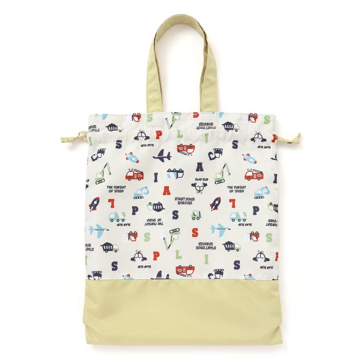 【お揃い】チェック切り替えプリント総柄お着替えバッグ | SLAP SLIP | 詳細画像7 