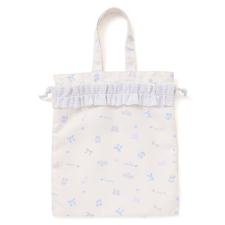 【お揃い】チェック切り替えプリント総柄お着替えバッグ | SLAP SLIP | 詳細画像9 