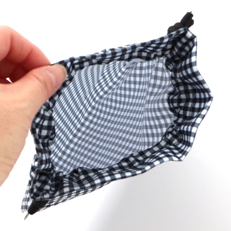 【お揃い】プリント総柄+チェック巾着2点セット | SLAP SLIP | 詳細画像11 