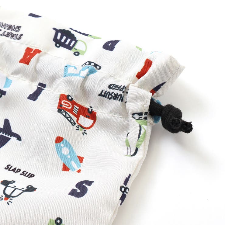 【お揃い】プリント総柄+チェック巾着2点セット | SLAP SLIP | 詳細画像5 