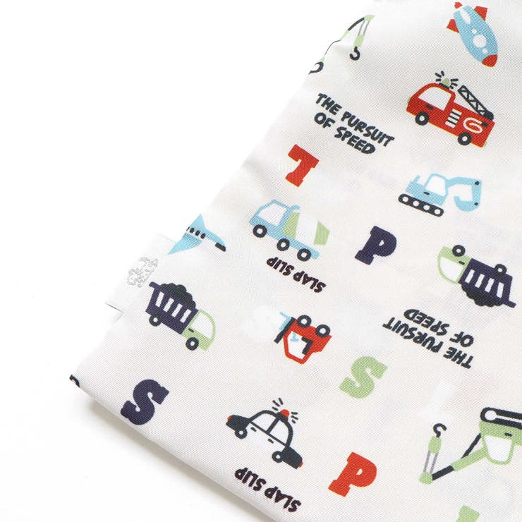 【お揃い】プリント総柄+チェック巾着2点セット | SLAP SLIP | 詳細画像6 