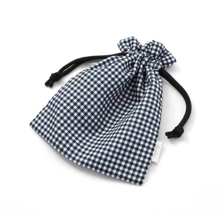 【お揃い】プリント総柄+チェック巾着2点セット | SLAP SLIP | 詳細画像8 