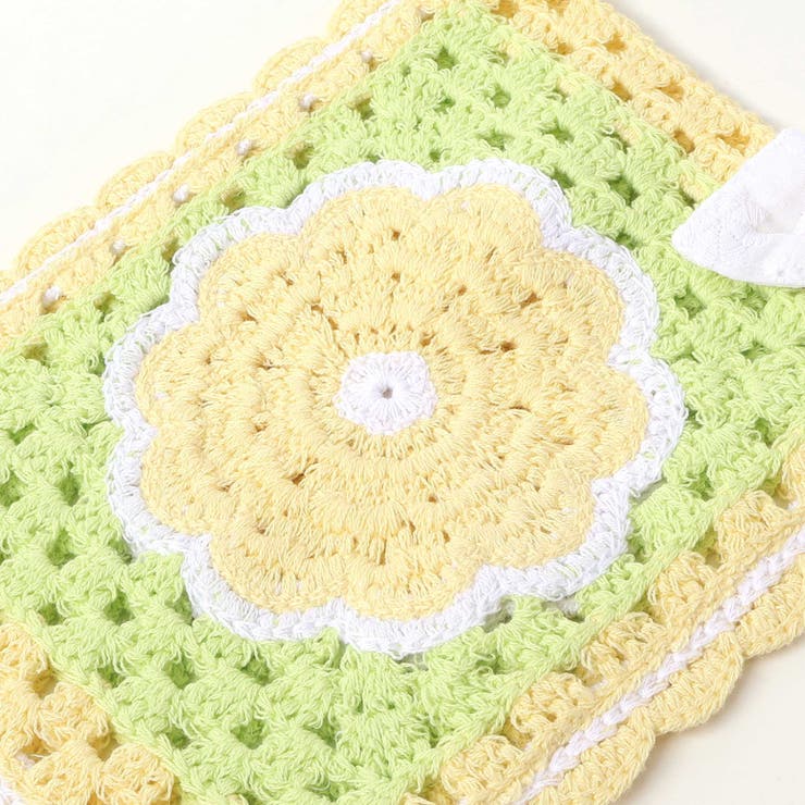 【絵本コラボ-みつごようせいのおしゃれなドレスやさん-】お花かぎ編みポシェット | SLAP SLIP | 詳細画像7 