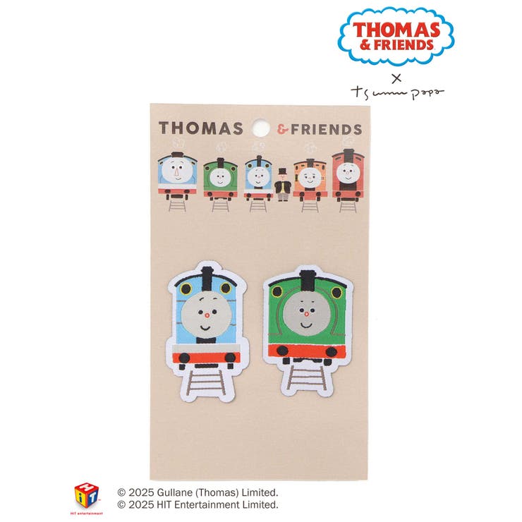 トーマス×パーシー(グリーン系) | 【きかんしゃトーマス×つむぱぱ×SLAPSLIP】THOMAS＆FRIENDSワ… | SLAP SLIP