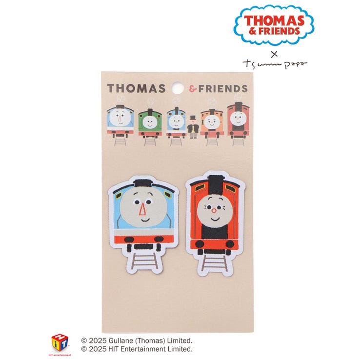 ゴードン×ジェームス(レッド系) | 【きかんしゃトーマス×つむぱぱ×SLAPSLIP】THOMAS＆FRIENDSワ… | SLAP SLIP