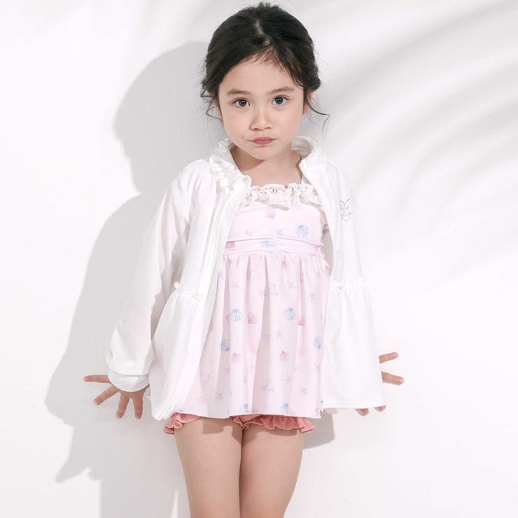 フルジップフリル襟ラッシュガード(90~130cm) | SLAP SLIP | 詳細画像7 