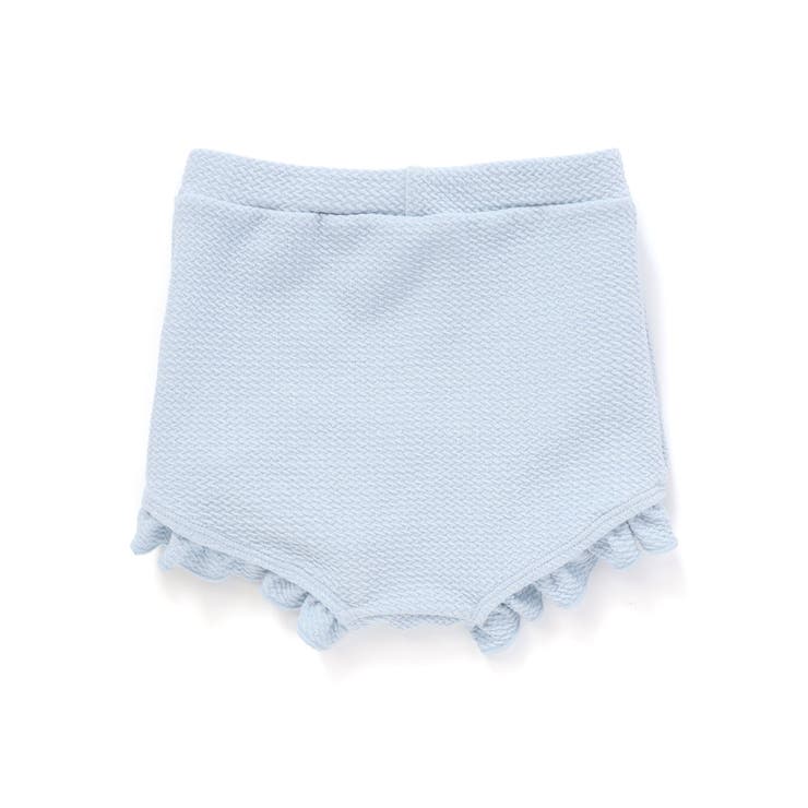 シェル柄フロントレースパフスリーブセパレート型スイムウェア(90~130cm) | SLAP SLIP | 詳細画像11 