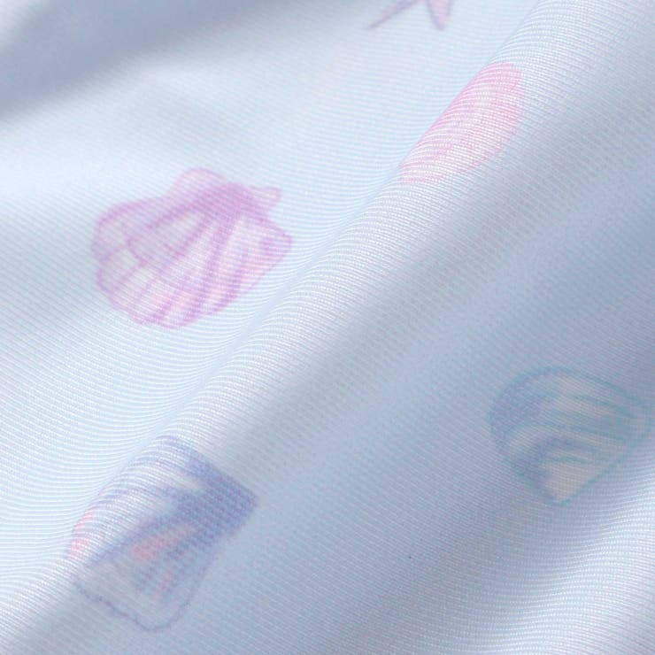 シェル柄フロントレースパフスリーブセパレート型スイムウェア(90~130cm) | SLAP SLIP | 詳細画像18 