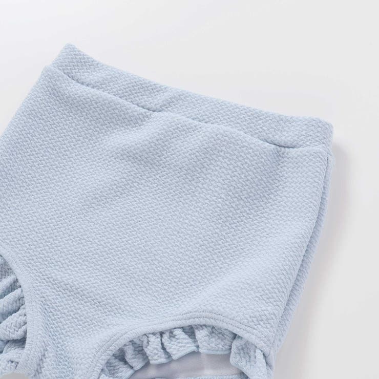 シェル柄フロントレースパフスリーブセパレート型スイムウェア(90~130cm) | SLAP SLIP | 詳細画像19 