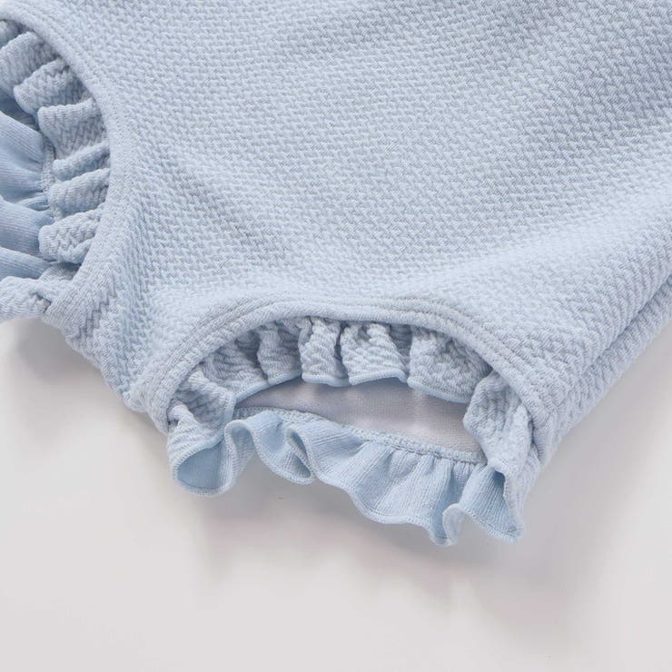 シェル柄フロントレースパフスリーブセパレート型スイムウェア(90~130cm) | SLAP SLIP | 詳細画像20 