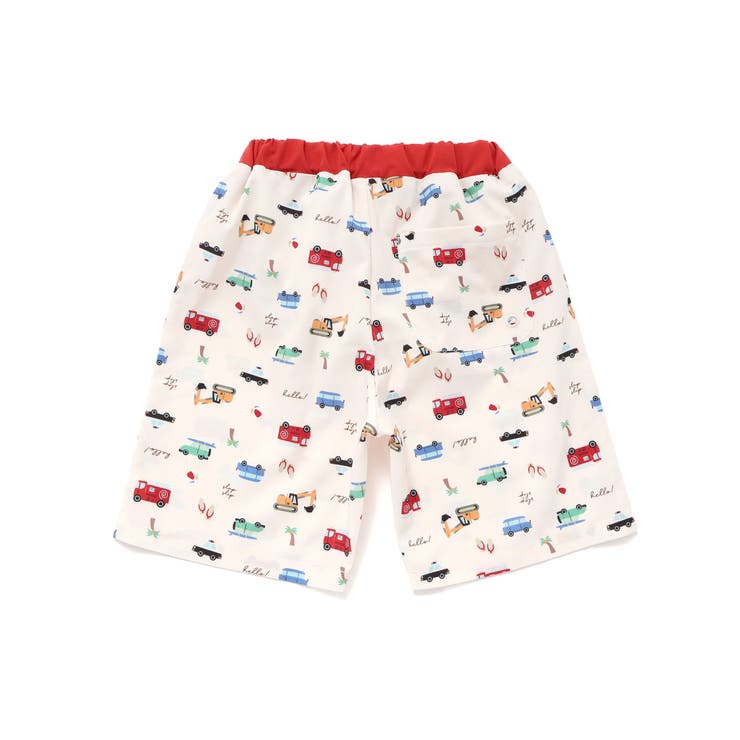 【お揃い】はたらくくるまうみのいきものフルーツ総柄パンツ型スイムウェア(90~1… | SLAP SLIP | 詳細画像10 