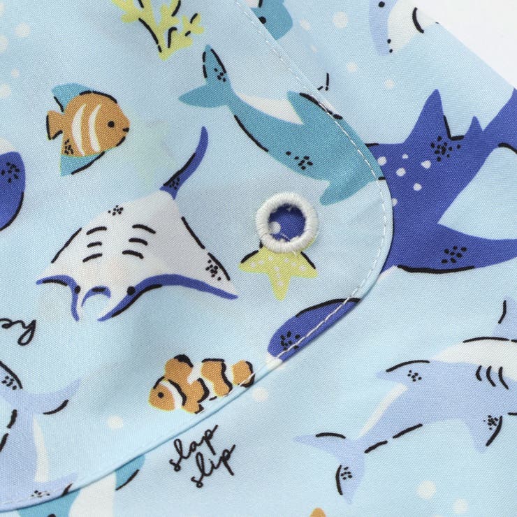 【お揃い】はたらくくるまうみのいきものフルーツ総柄パンツ型スイムウェア(90~1… | SLAP SLIP | 詳細画像15 