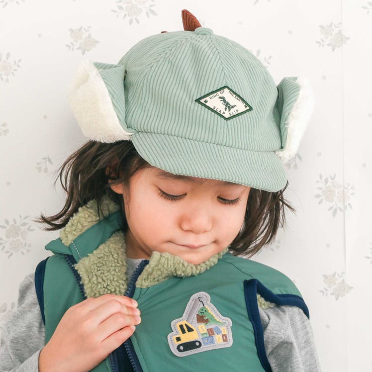 ツンツントサカ恐竜フライトキャップ(52~54cm) | SLAP SLIP | 詳細画像1 