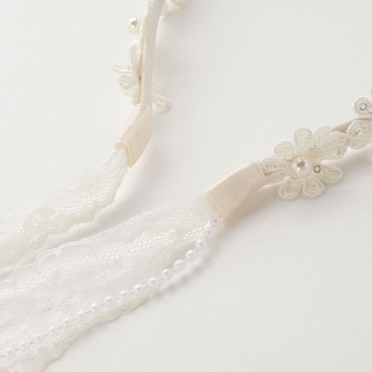 パールビーズお花レースカチューシャ | SLAP SLIP | 詳細画像13 