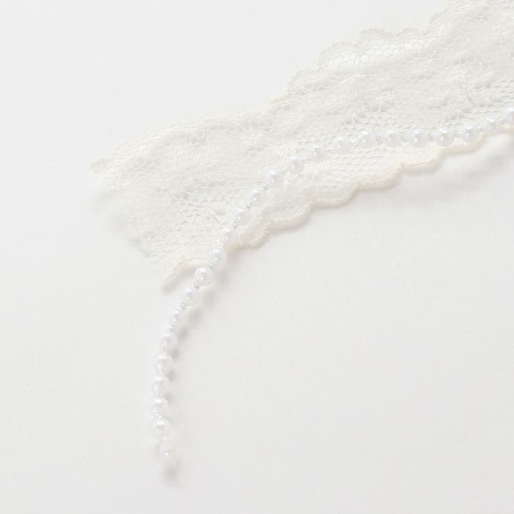 パールビーズお花レースカチューシャ | SLAP SLIP | 詳細画像15 