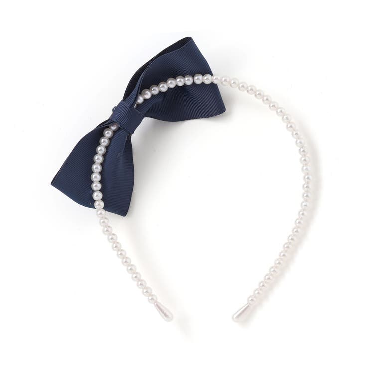 リボン付きパールビーズカチューシャ | SLAP SLIP | 詳細画像4 