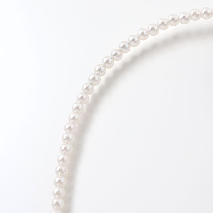 リボン付きパールビーズカチューシャ | SLAP SLIP | 詳細画像6 