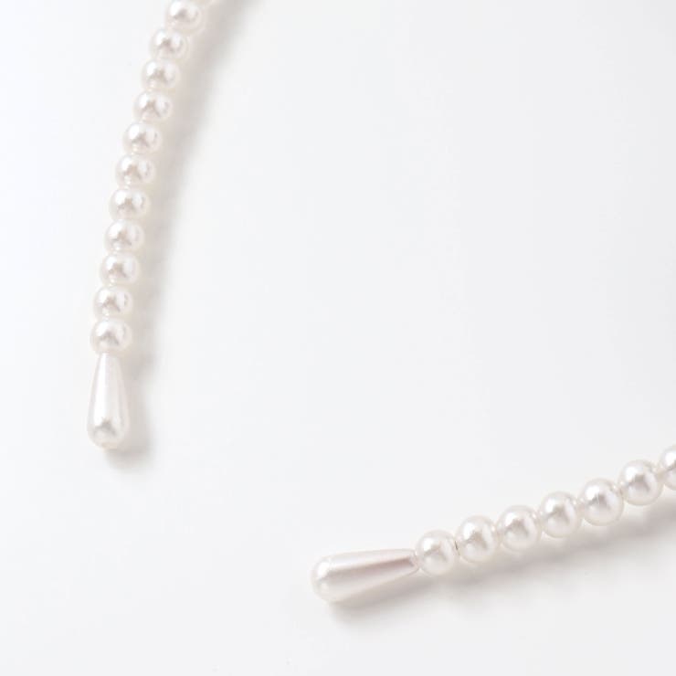 リボン付きパールビーズカチューシャ | SLAP SLIP | 詳細画像7 