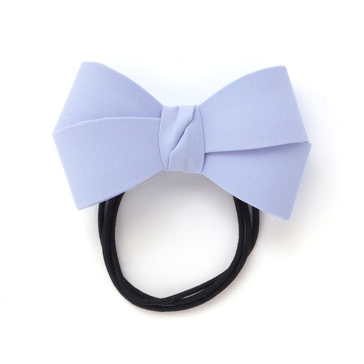 ブルー(無地) | いろいろリボンヘアゴム | SLAP SLIP