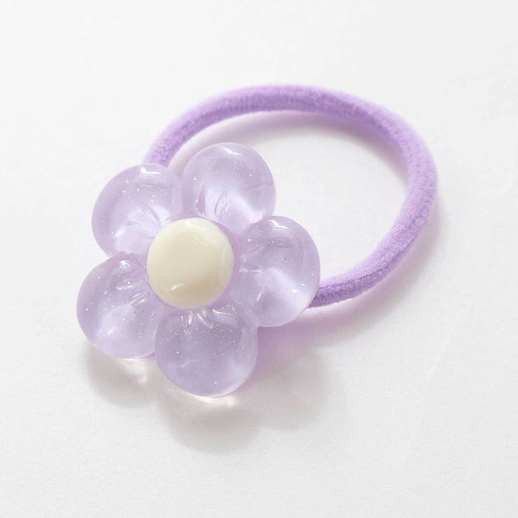 ぷっくりつるつるモチーフ花＆リボンヘアゴム2点セット | SLAP SLIP | 詳細画像20 