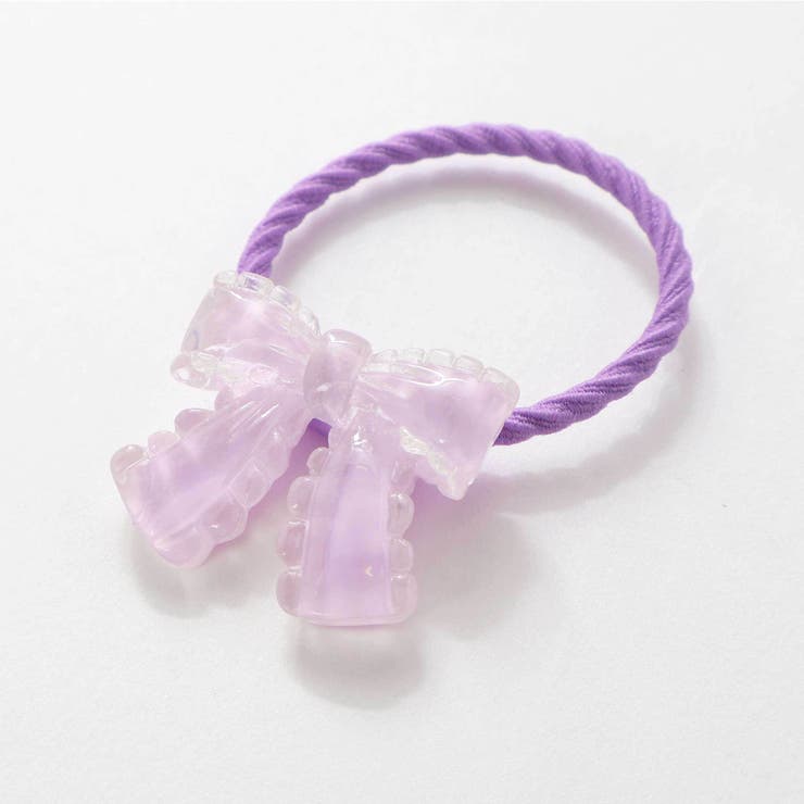 ぷっくりつるつるモチーフ花＆リボンヘアゴム2点セット | SLAP SLIP | 詳細画像21 