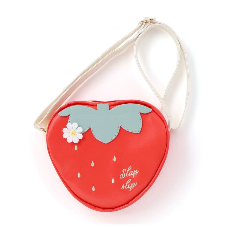 お花レース付きハート型イチゴポシェット | SLAP SLIP | 詳細画像5 