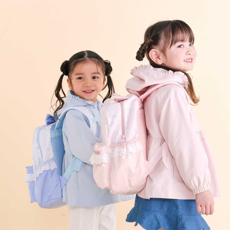 ビッグリボン付きフリルポケット総柄リュック(M~L) | SLAP SLIP | 詳細画像2 