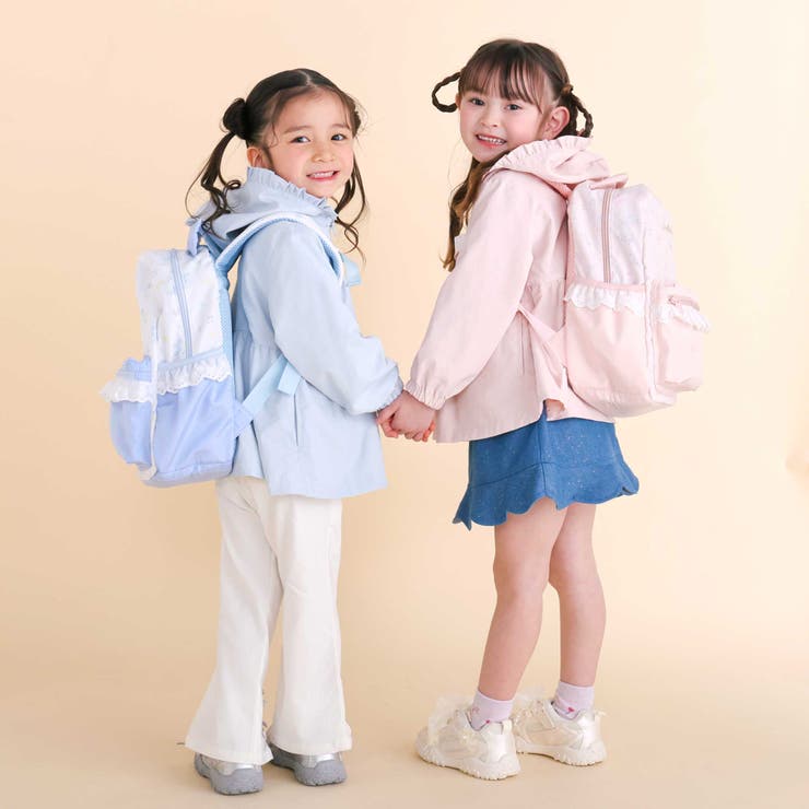 ビッグリボン付きフリルポケット総柄リュック(M~L) | SLAP SLIP | 詳細画像3 