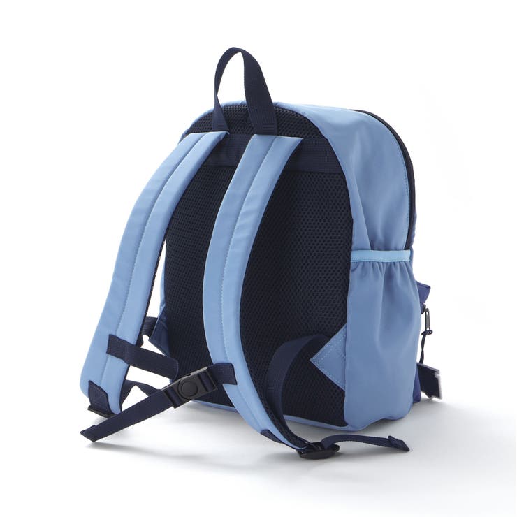 【お揃い】恐竜はたらくくるまワッペンチャーム付き配色ポケットリュック(M~L) | SLAP SLIP | 詳細画像18 