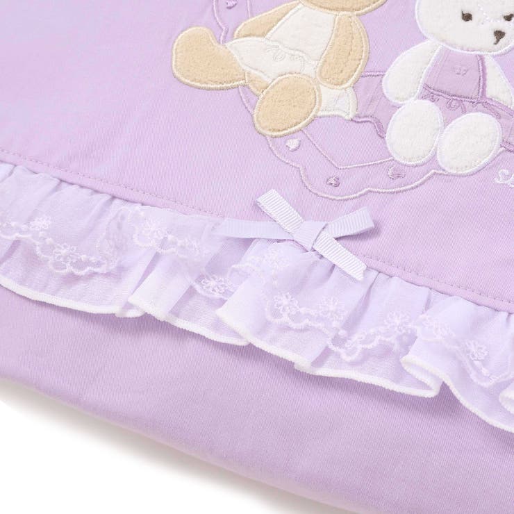 クマウサギアニマルキラキラシフォンフリル付きリバーシブルレッスンバッグ | SLAP SLIP | 詳細画像10 