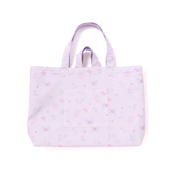 クマウサギアニマルキラキラシフォンフリル付きリバーシブルレッスンバッグ | SLAP SLIP | 詳細画像6 