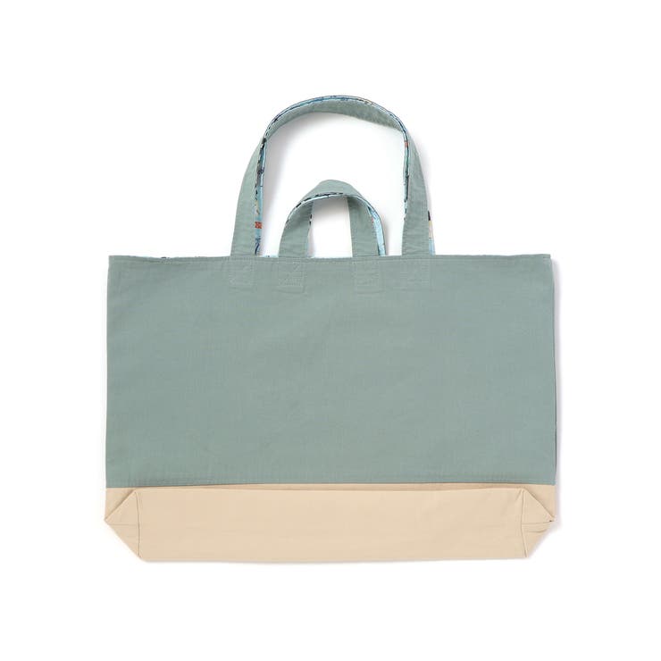 恐竜はたらくくるまパッチ刺しゅうリバーシブルレッスンバッグ | SLAP SLIP | 詳細画像7 