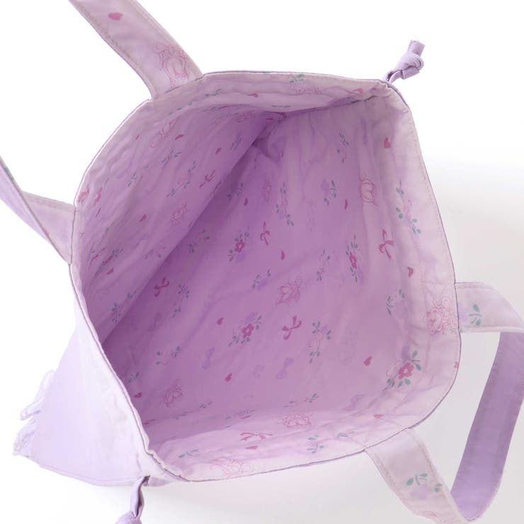 恐竜はたらくくるまウサギフリルリボン総柄お着替えバッグ | SLAP SLIP | 詳細画像20 