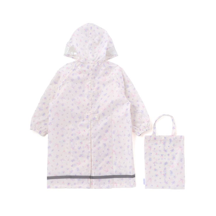 【お揃い】はたらくくるま花柄恐竜プリント総柄手提げ袋付きレインコート(95~13… | SLAP SLIP | 詳細画像11 
