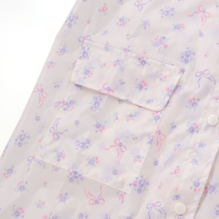 【お揃い】はたらくくるま花柄恐竜プリント総柄手提げ袋付きレインコート(95~13… | SLAP SLIP | 詳細画像12 