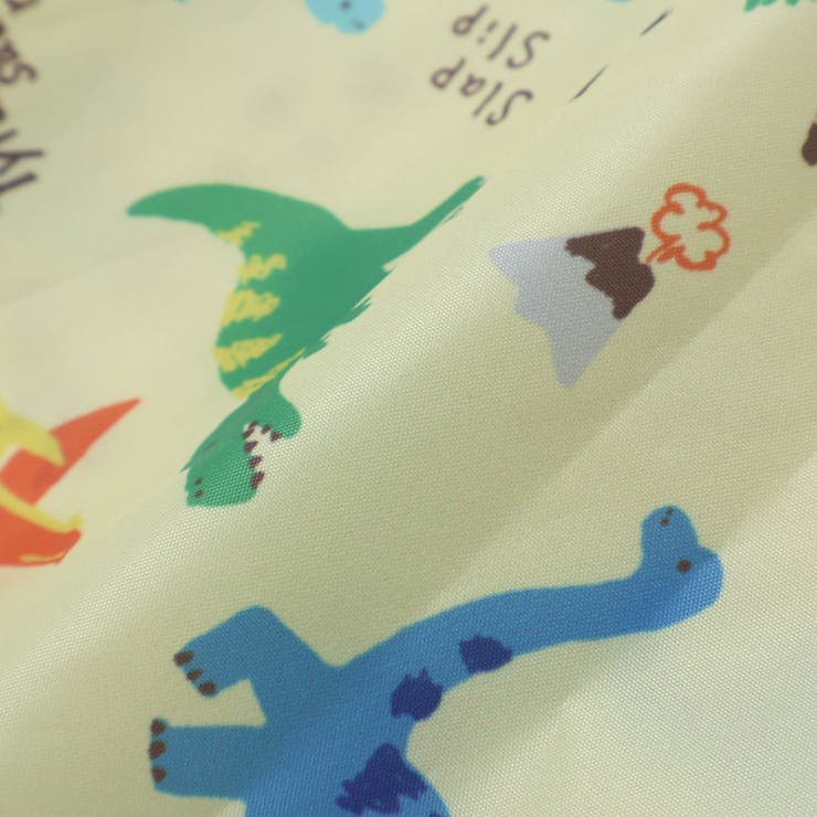 【お揃い】はたらくくるま花柄恐竜プリント総柄手提げ袋付きレインコート(95~13… | SLAP SLIP | 詳細画像24 