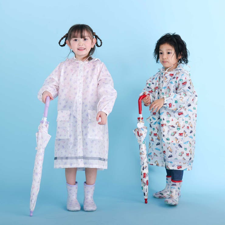 【お揃い】はたらくくるま花柄恐竜プリント総柄傘(45~50cm) | SLAP SLIP | 詳細画像22 