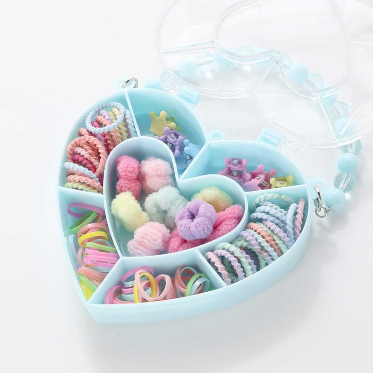 ハートミラーケース付きヘアアクセサリーセット | SLAP SLIP | 詳細画像9 