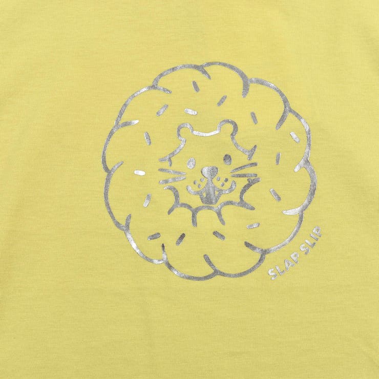 箔プリント アニマル ドーナツ 天竺 Tシャツ (80~130cm) | SLAP SLIP | 詳細画像10 