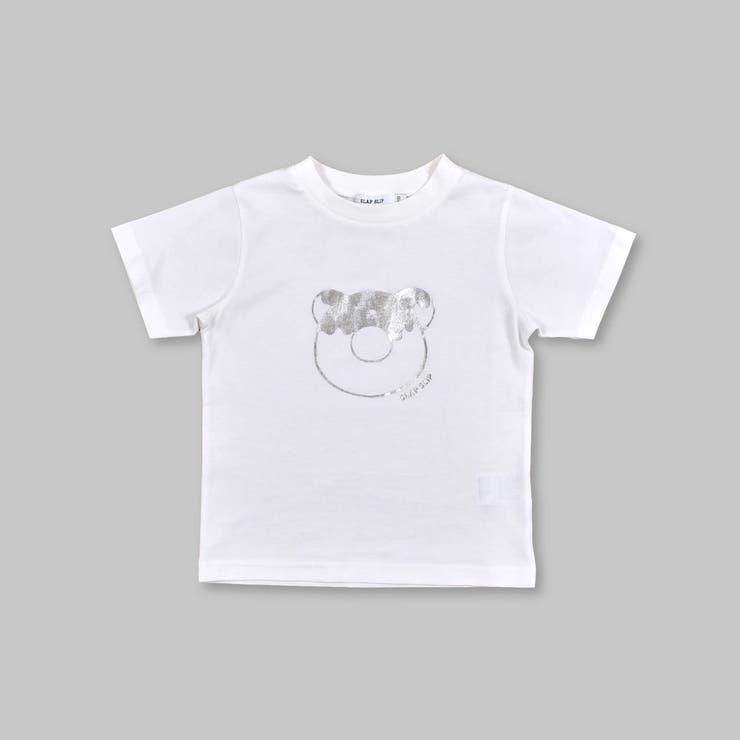 箔プリント アニマル ドーナツ 天竺 Tシャツ (80~130cm) | SLAP SLIP | 詳細画像12 