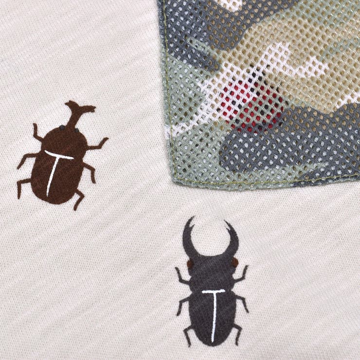 虫取りかご 昆虫 プリント Tシャツ (80~130cm) | SLAP SLIP | 詳細画像10 