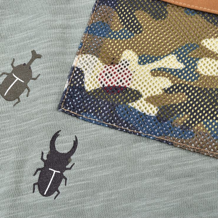 虫取りかご 昆虫 プリント Tシャツ (80~130cm) | SLAP SLIP | 詳細画像17 