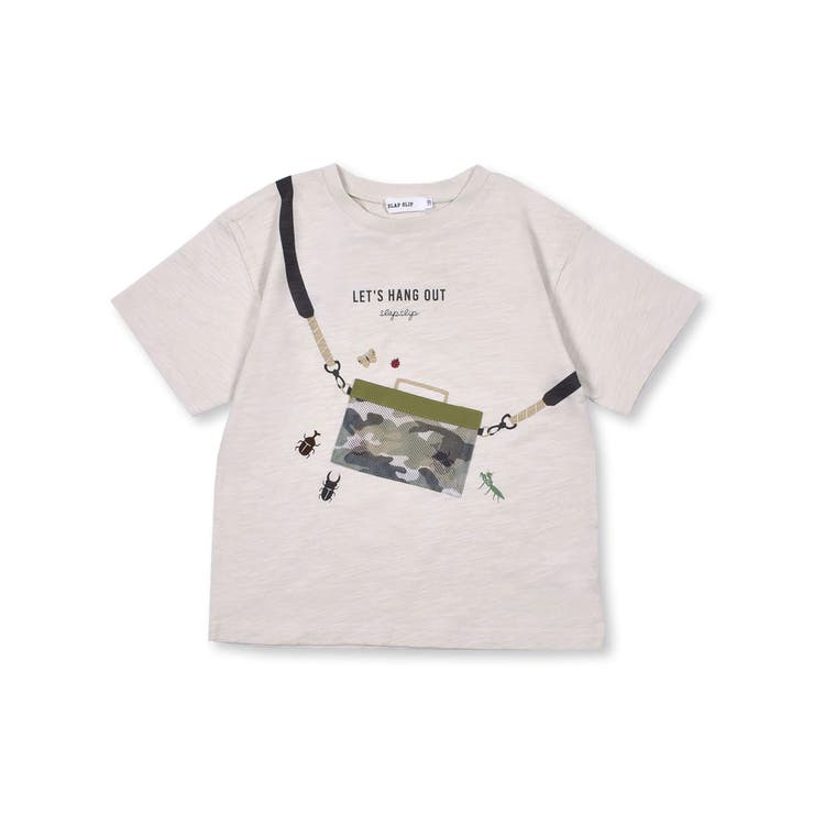 虫取りかご 昆虫 プリント Tシャツ (80~130cm) | SLAP SLIP | 詳細画像6 