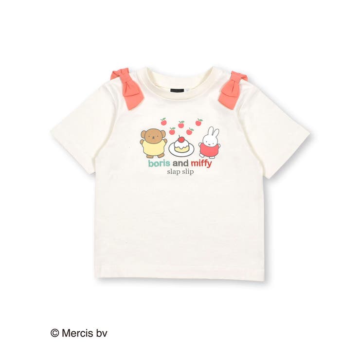 ミッフィーとおともだち前面プリント肩リボン付半袖Tシャツ  | SLAP SLIP | 詳細画像6 