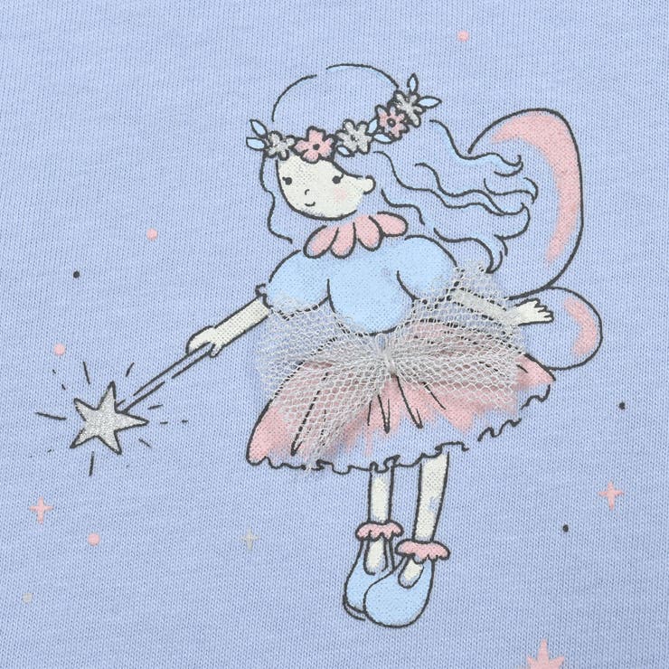 チュールリボンウサギ妖精モチーフ半袖Tシャツ(80~140cm) | SLAP SLIP | 詳細画像22 