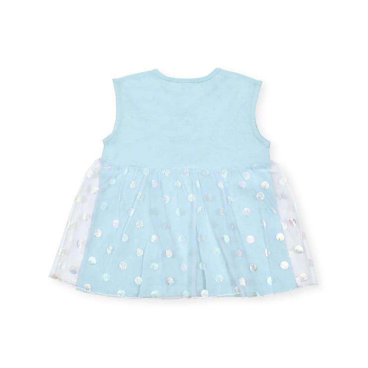 【ディズニーキャラクター】キラキラオーロラドットプリントチュールトップス(80~… | SLAP SLIP | 詳細画像10 